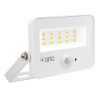 Aric - WINK 2 PIR sensor - Proj. Ext. IP65 IK08, blanc, LED 110° 10W 3000K 1000lm
