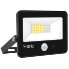 Aric - WINK 2 PIR sensor - Proj. Ext. IP65 IK08, noir, LED 110° 30W 3000K 3000lm