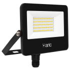 Aric - WINK 2 - Proj. Ext. IP65 IK08, noir, LED 110° 50,6W 3000K 5000lm,connecteur IP68