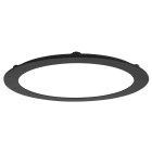 Aric - Downlight FLAT CCT plat rond fixe noir 110° LED 30,8W 3700lm 3000/4000K
