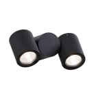 Aric - TOPAZE - Appl. Mur Ext. IP54 IK08, 2 têtes, lpes LED 4,2W 4000K 500lm incl.