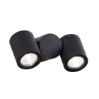 Aric - TOPAZE - Appl. Mur Ext. IP54 IK08, 2 têtes, lpes LED 4,2W 4000K 500lm incl.