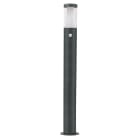 Aric - SAXO SENSOR - Borne 1m Ext. IP66 IK08, graphite, LED 8W 3000K 510lm, dimmable