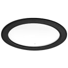 Aric - FLAT-ISO SENSOR-Downlight IP20/65 recouvr., noir, 20W 1935lm 3000/4000K(CCT)