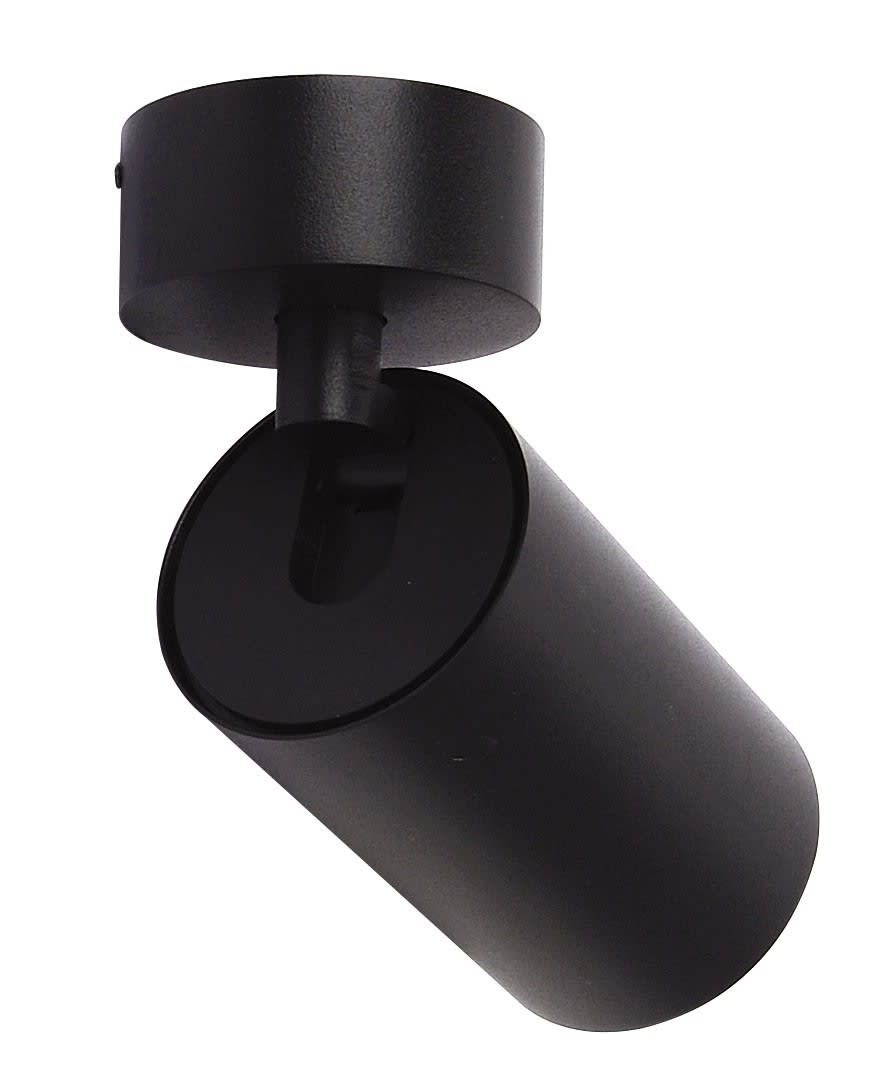 Aric - NOLAN 01 - Spot s/patère, noir, a/lpe LED 6,6W 3000K 600lm incl.
