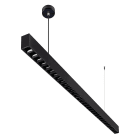 Aric - LINEAR 2 -Susp. 1,4m Up&Down UGR16 56W 3000K 3100/2600lm 50000h, noir, dim DALI