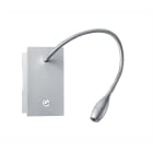 Aric - LIZA 3 01 - Liseuse 3,2W 3000K 135lm 30000h, patère, gris, Made in France