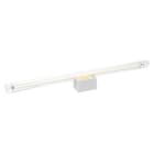Aric - ELASTO LED 2 - Applique murale avec tube filament LED S14d LED, métal blanc