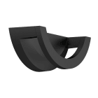 Aric - Applique extérieure LED CURVA IP65 50° 10W/3000K noir