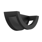 Aric - Applique extérieure LED CURVA IP65 50° 10W/3000K noir