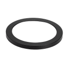 Aric - Collerette pour encastré UNIVERSAL 24 - couleur noir - fixation par clip