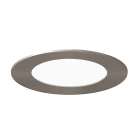 Aric - Downlight FLAT CCT rond fixe nickel 110° LED 8W 750lm 2700/3000/4000K
