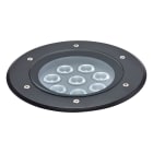 Aric - TECNISOL 200 - Enc.Sol Ext. IP67 IK10, rond, noir, LED 23W 60° 3000K 1500lm
