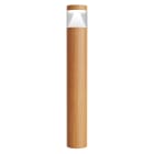 Aric - LANA - Borne ext. LED 3000K 12W 800lm 50000h 360° IP65 IK09 imitation bois