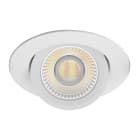 Aric - Encastré HIROS blanc IP5x/65 IK07 6/8W 4CCT 2200/2700/3000/4000K 800lm 50000h