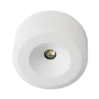 Aric - Spot S40 alu blanc LED 1,5W 90lm 3000K 50000h dimmable, alim non fournie