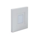 Aric - ISO 60 CCT - Encastré Mur LED 1,2W bleu 2lm 115° 30000h face avant alu gris