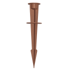 Aric - Piquet de jardin pour projecteur TWISTER 4 et MICHELLE 5W - corten