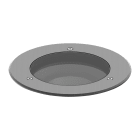 Aric - LUMISOL 175 - Enc.Sol Ext. IP67 IK10 alu noir, rond, LED 9,6W 36° 3000K 1300lm