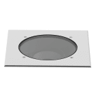 Aric - LUMISOL 230 - Enc.Sol Ext. IP67 IK10 inox 316L, carré, LED 19W 15° 3000K 2400lm