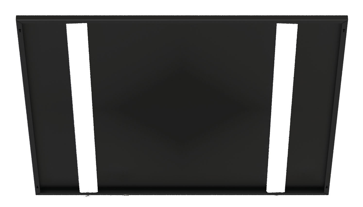 Aric - Plaque/Cadre noir 600x600 pour personnalisation Dalle MODULO
