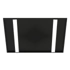 Aric - Plaque/Cadre noir 600x600 pour personnalisation Dalle MODULO