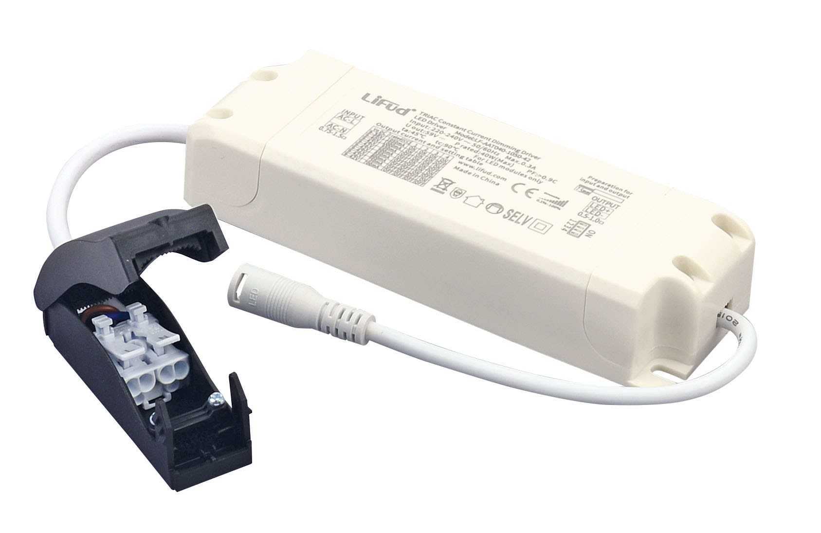 Aric - Alimentation LED CC 950mA - 44W Variable (pour DALLE LED)