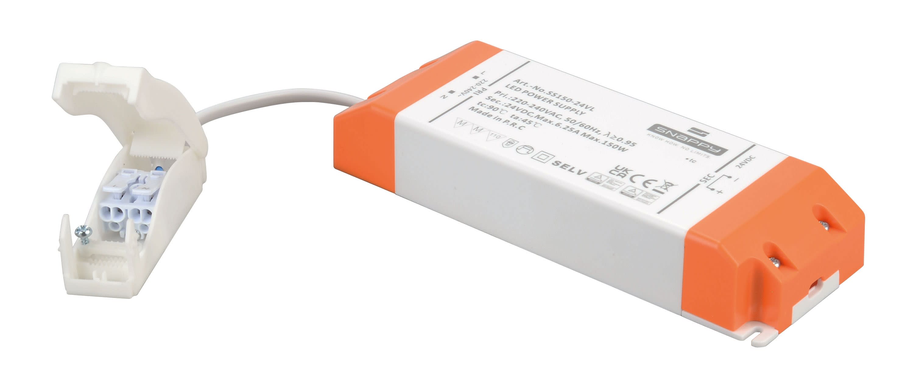 Aric - Alimentation LED 24V DC 150W IP20