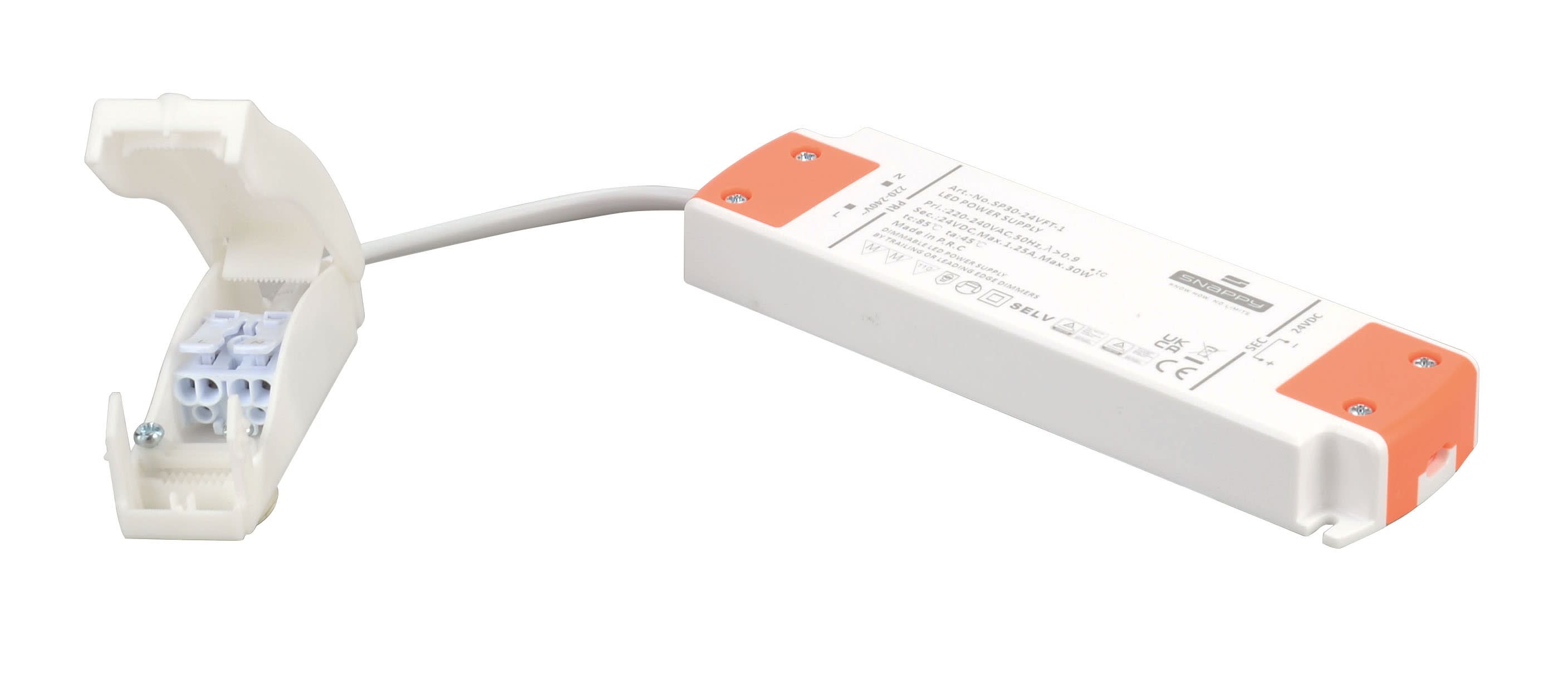 Aric - Alimentation LED 24V DC 30W IP20 Dimmable TRIAC