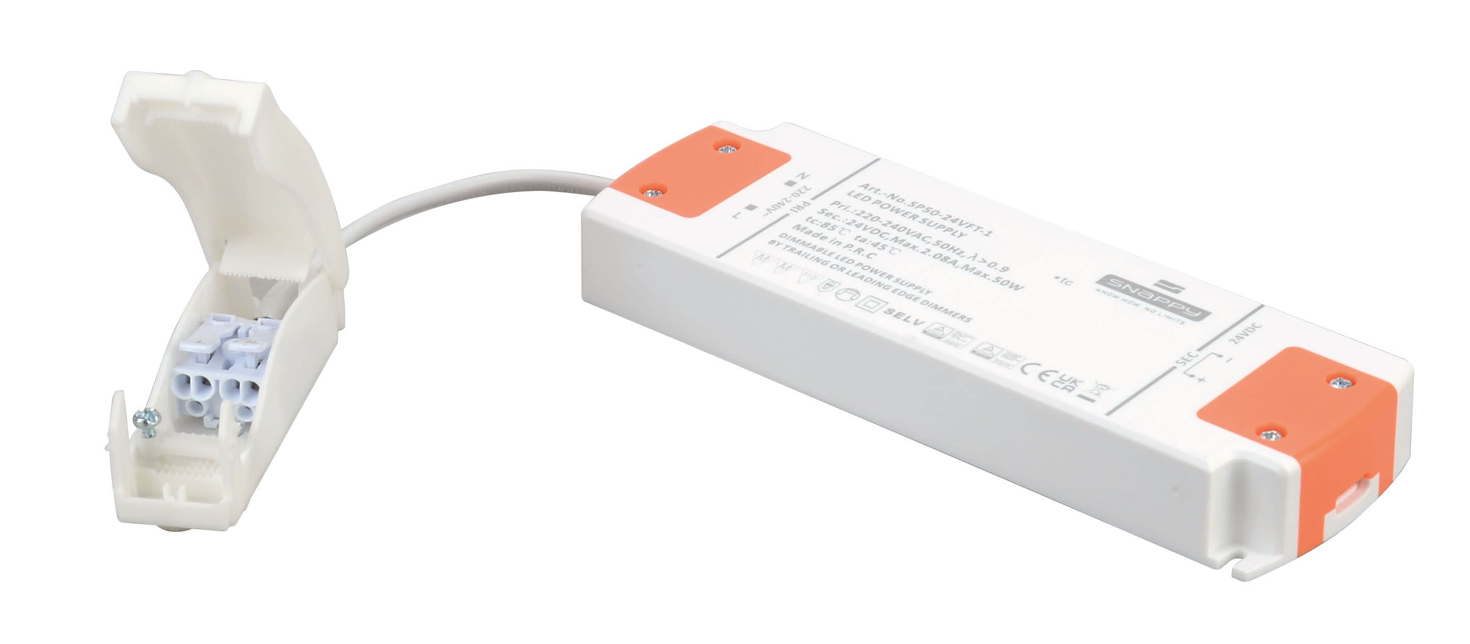 Aric - Alimentation LED 24V DC 50W IP20 Dimmable TRIAC