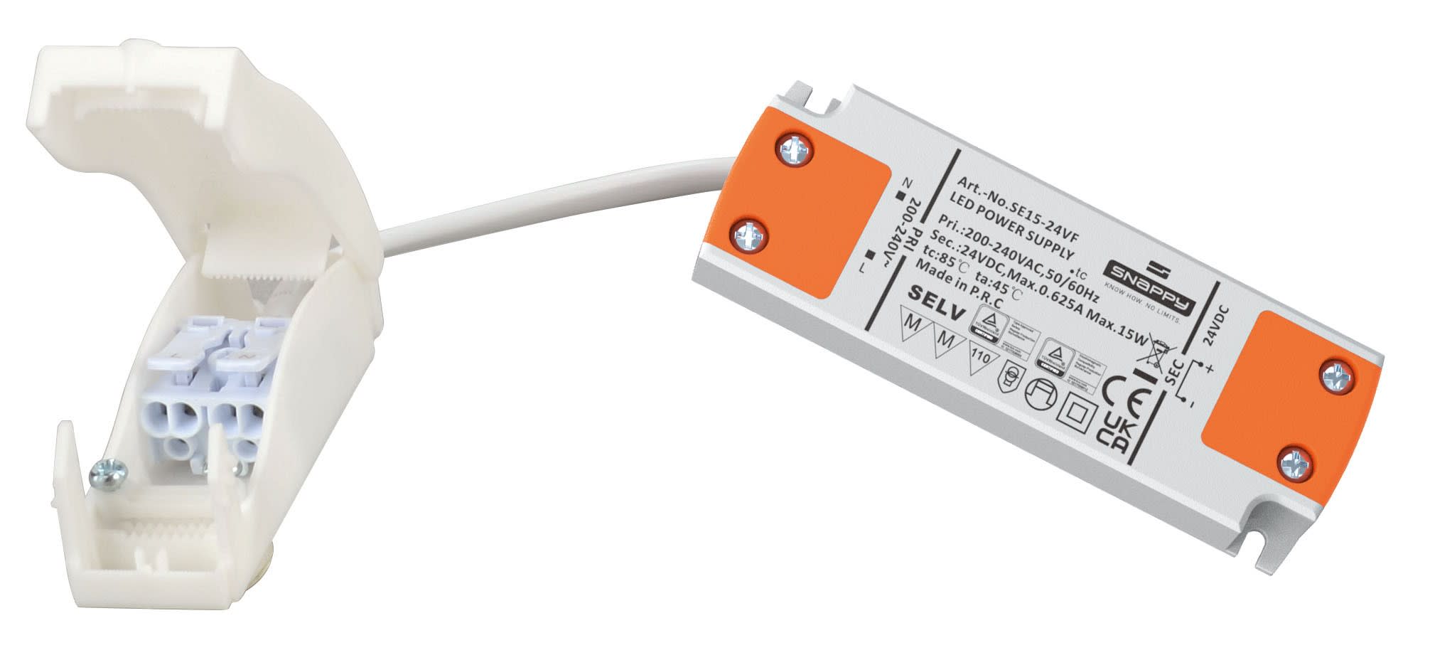 Aric - Alimentation LED 24V DC 15W IP20