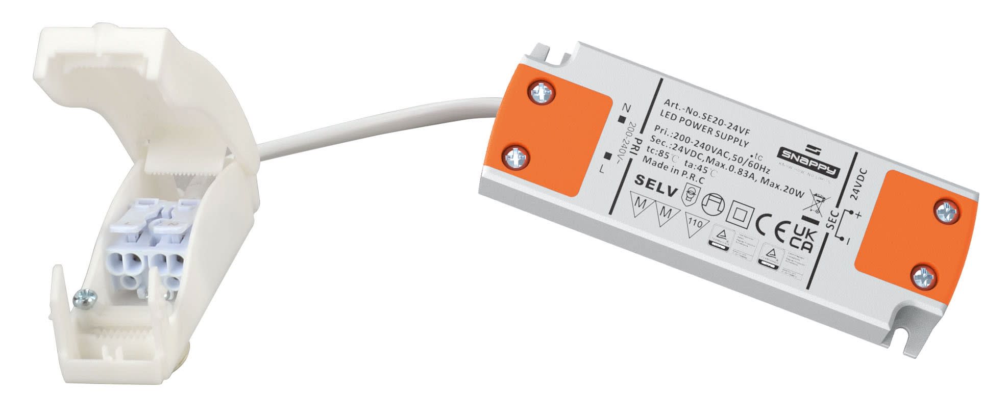 Aric - Alimentation LED 24V DC 20W IP20