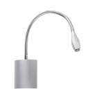 Aric - LIZA 01 - Liseuse 2,3W 3000K 110lm 40° 30000h, installation patère, grise