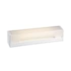 Aric - B.85C 17-Réglette S19 IP21 H.Vol a/inter+P a/lpe LED 7W 2700K 600lm incl, opale