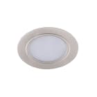 Aric - KIT MEUBLED - Encastrés IP44 ronds, fixes, alu, LED intég. 9W 4000K 4x170lm