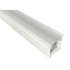 Aric - Profilé aluminium encastré PE2 pour ruban LED - 2m - blanc