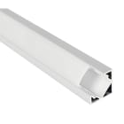 Aric - Profilé d'Angle aluminium PA1 pour ruban LED - 2m - blanc