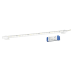 Aric - KIT LUMIRAI LED 24- Profilé rigide rond LED IP20 7,5W 4200K 410lm, alim. fournie