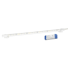 Aric - KIT LUMIRAI LED 24- Profilé rigide rond LED IP20 7,5W 4200K 410lm, alim. fournie