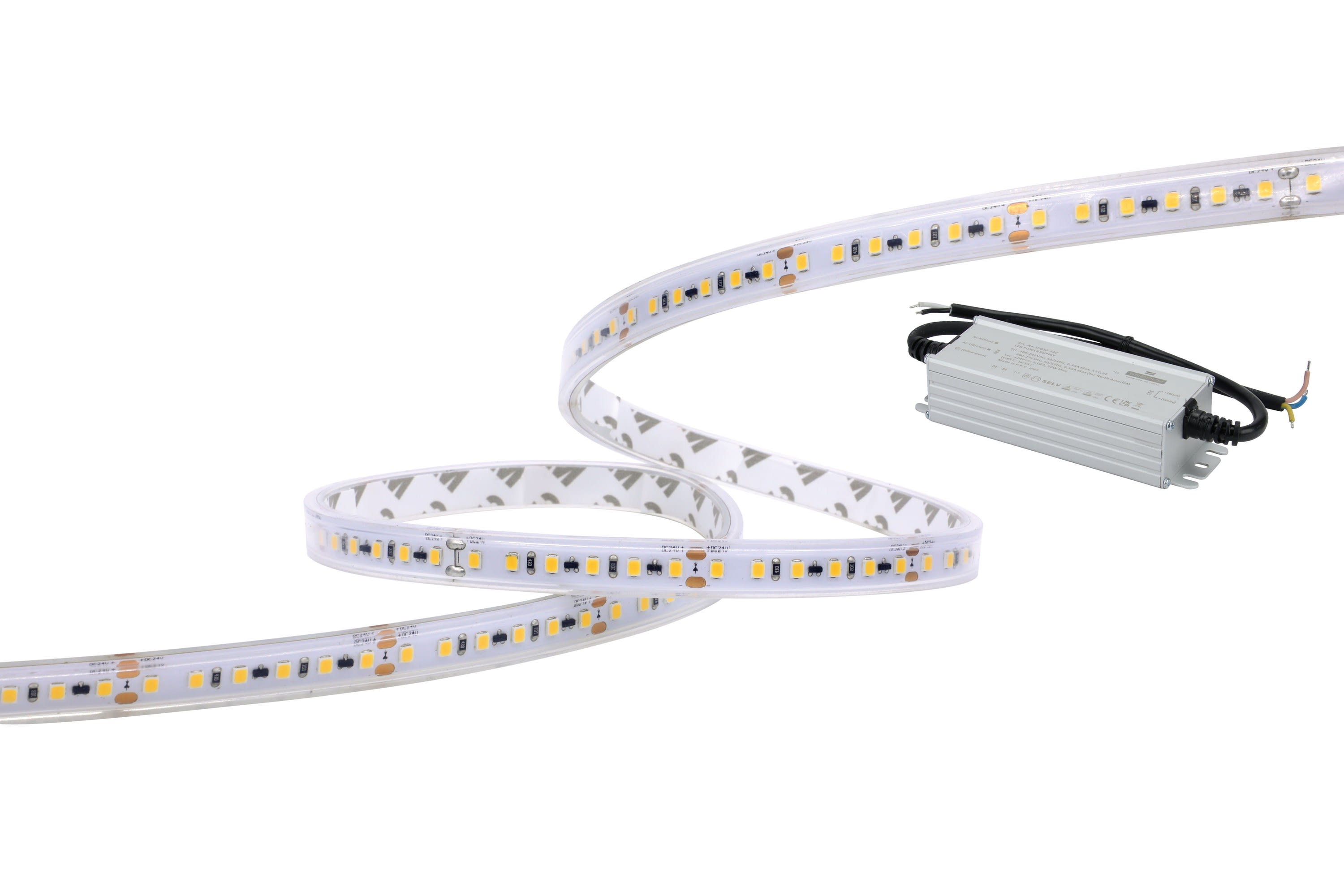 Aric - FLEX-LED 4 Ruban 24V LED SMD 3000K 27W 2050lm 30000h 120° IP65 IRC<90 driver