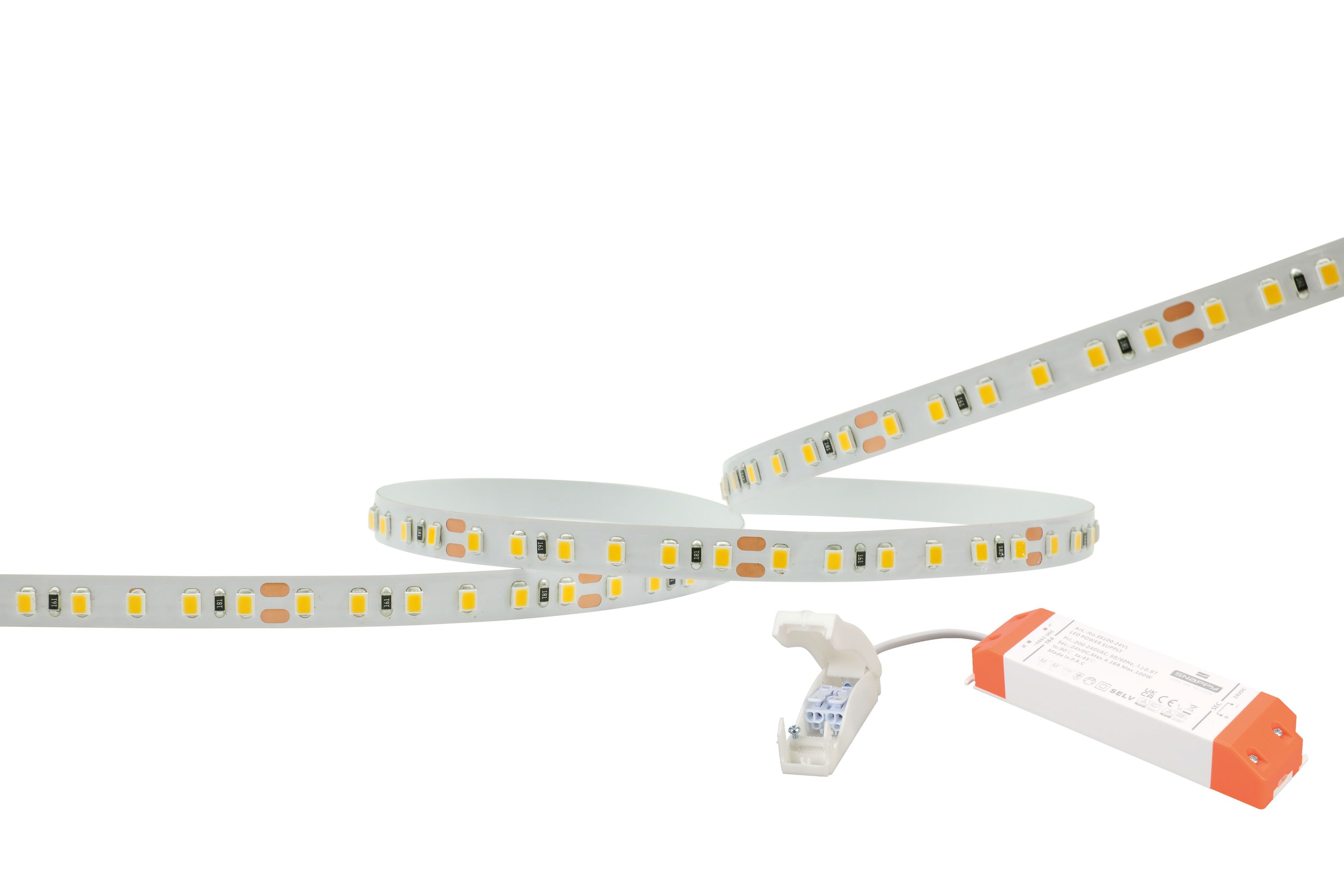 Aric - FLEX-LED 8 Ruban 24V LED SMD 3000K 51W 4000lm 30000h 120° IRC<90 repiquable