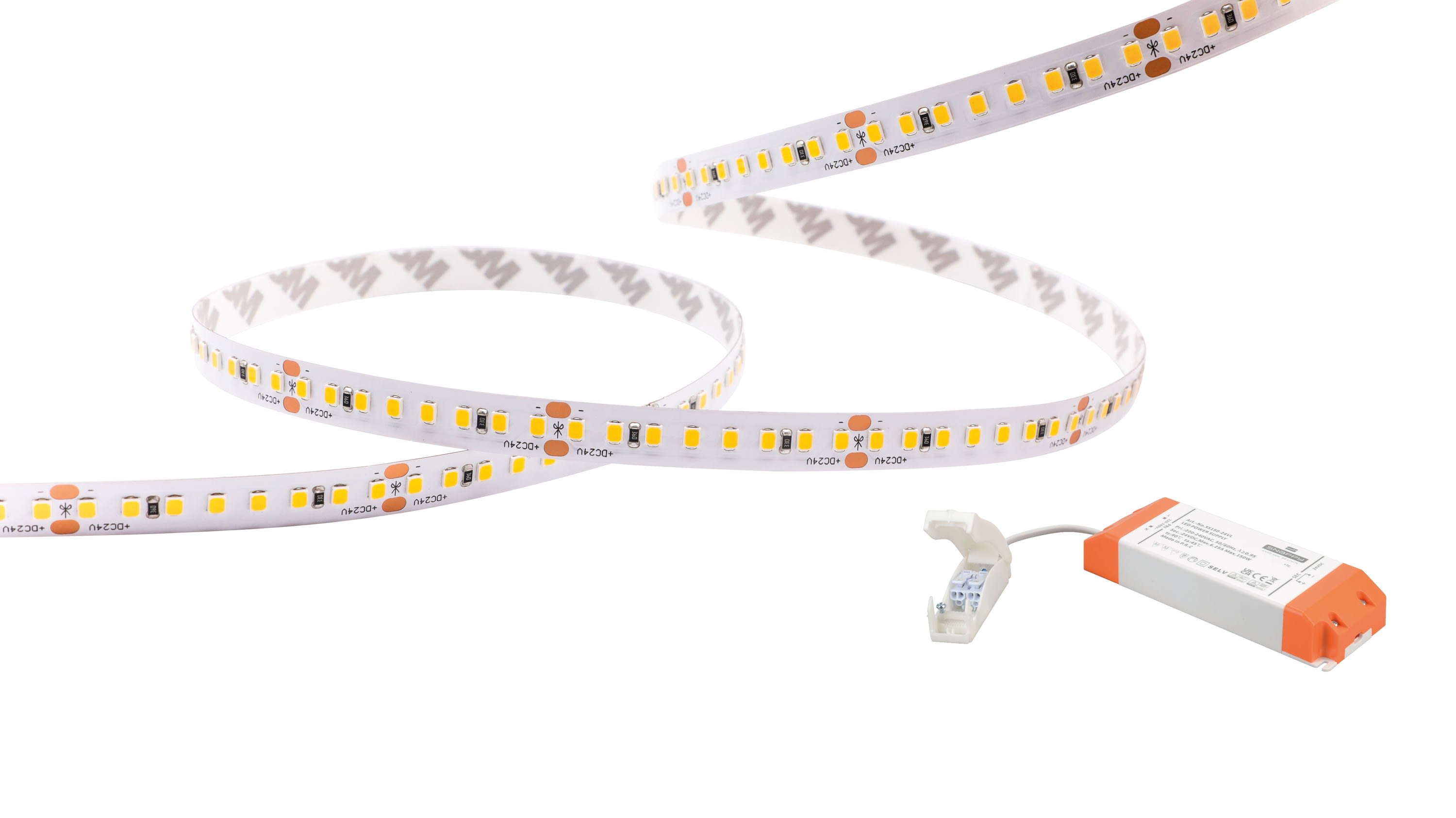 Aric - FLEX-LED 28 Ruban 24V LED SMD 3000K 99W 13750lm 50000h 120° IRC<90 repiquable