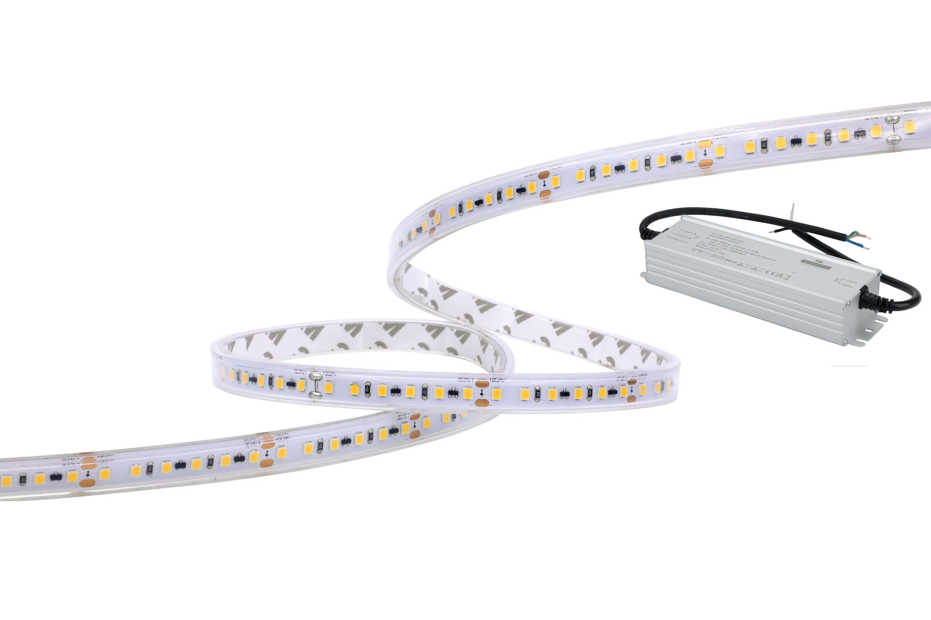 Aric - FLEX-LED 28 Ruban 24V LED SMD 3000K 102W 13750lm 50000h 120° IP65 IRC<90 driver