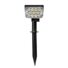 BF LIGHT - Spot solaire sur piquet - 3000°K - Faisceau 30° - 200 Lm - Eclairage 100% ou 50%