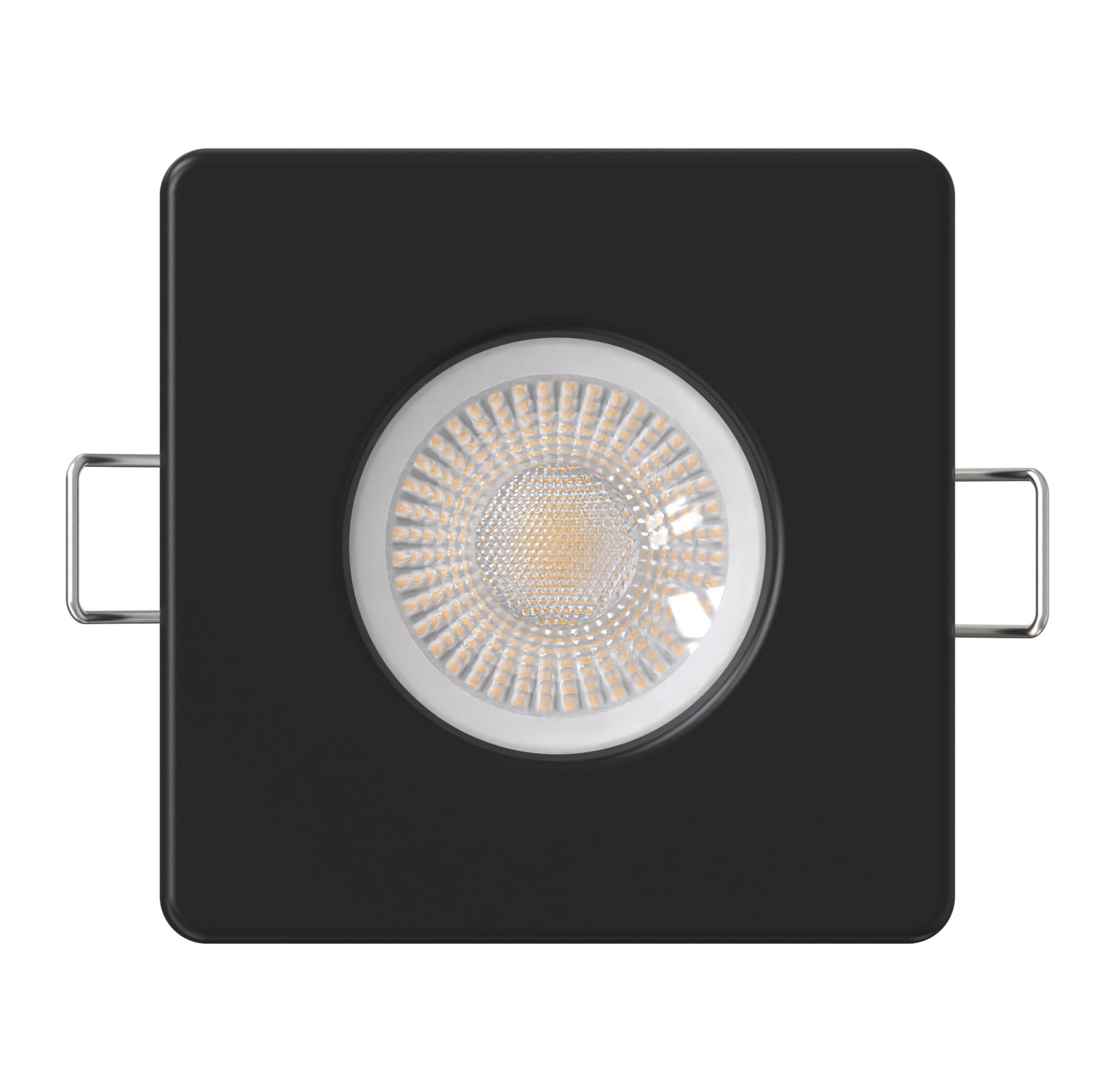 BF LIGHT - collerette noir mat carré pour BF-DL6CCT3 exclusivement