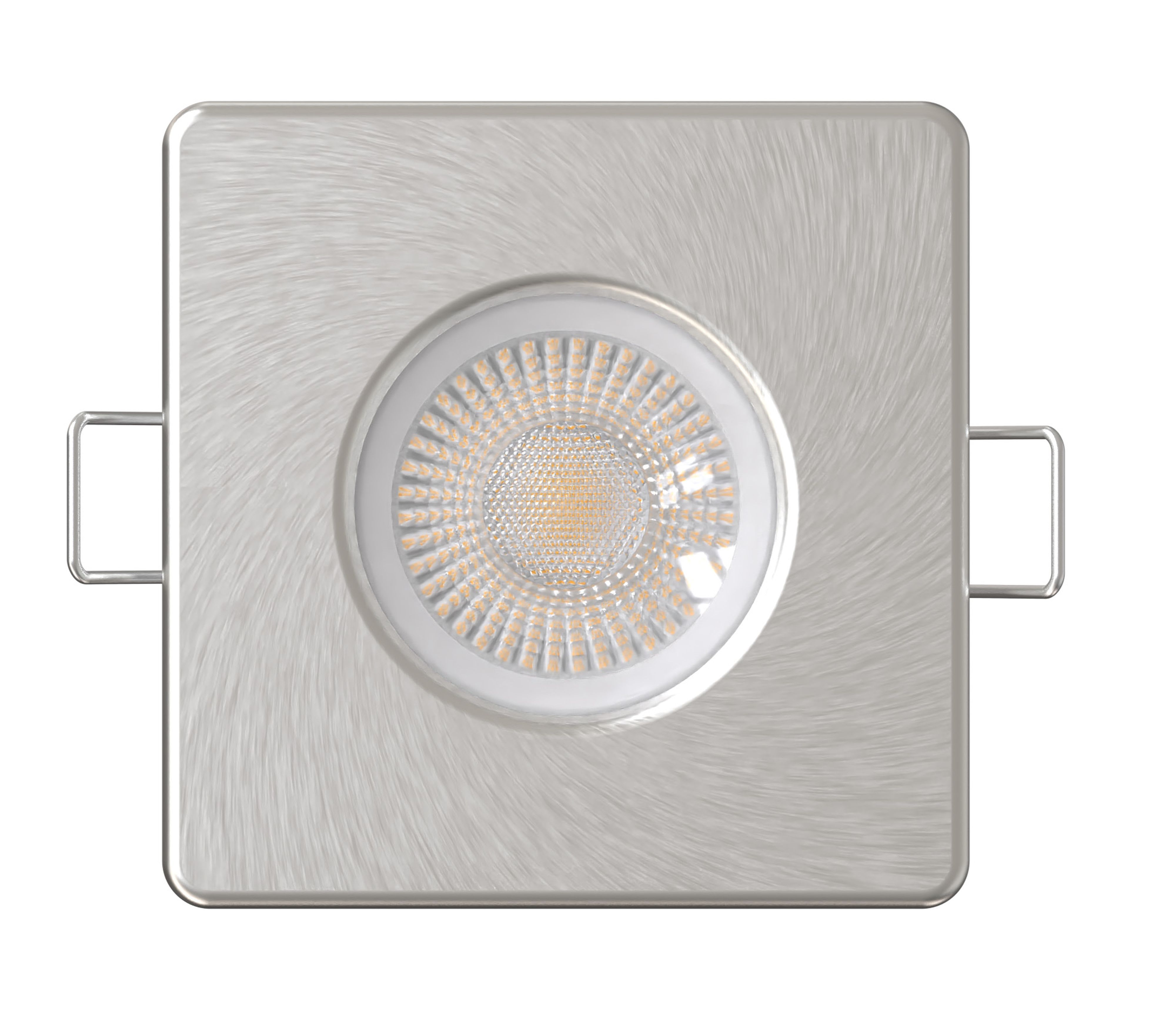 BF LIGHT - collerette alu brossé carré pour BF-DL6CCT3 exclusivement