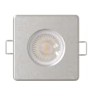 BF LIGHT - collerette alu brossé carré pour BF-DL6CCT3 exclusivement