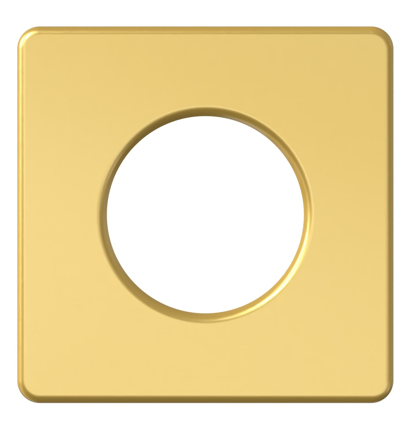BF LIGHT - Finition carre Or pour BF-DL6CCT3 et BF-DL6CCT3W exclusivement 85x85mm