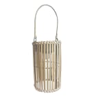 BF LIGHT - Lampe de table / lanterne en bamboo - 3000°K - 220Lm