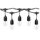 BF LIGHT - Guirlande guinguette solaire 5m interconnectable 2700°K 500Lm